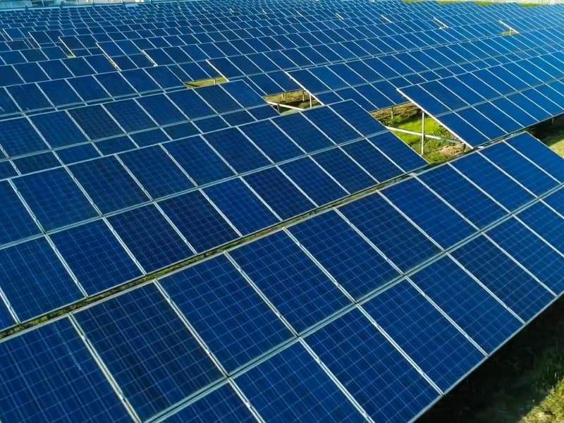 Solar energy panels in Texas