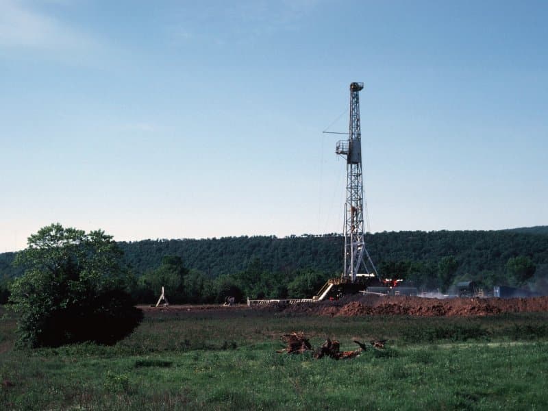 Drilling rig Texas photo